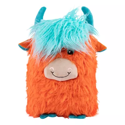 Product  KONG® Comfort Highland Cow Squeaker Crinkle Dog Toy