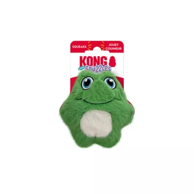 Product  KONG® Snuzzles Frog Squeaker Plush Dog Toy
