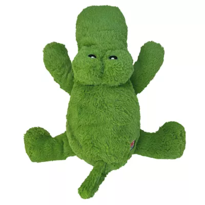 Product  KONG® Cozie Ali the Alligator Squeaker Plush Dog Toy
