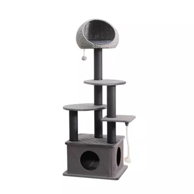 Product Catry Modern Sustainable Cat Tree - 62"H, 6 Level, Large, CT Tundra