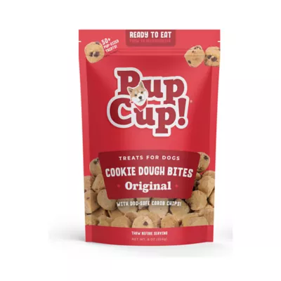 Product PupCup! Original Cookie Dough Bites All Life Stages Frozen Dog Treats - 8 oz