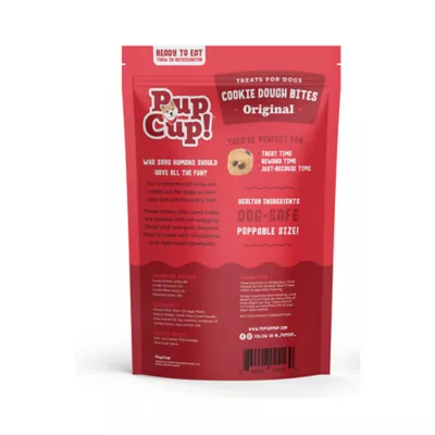 Product PupCup! Original Cookie Dough Bites All Life Stages Frozen Dog Treats - 8 oz