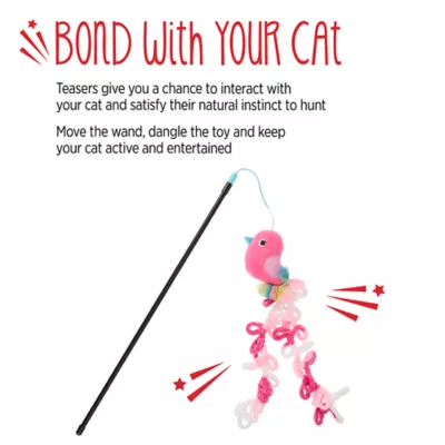 Product  Whisker City® Bird Pink Teaser Toy Attachment