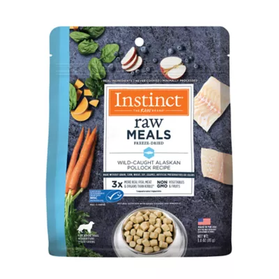 Product Instinct® Raw Meals Freeze-Dried Adult Dog Dry Food - Grain Free, Alaskan Pollock