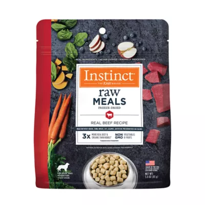 Product Instinct® Raw Meals Freeze-Dried Adult Dry Dog Food - Grain Free, Beef