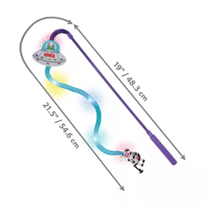 Product KONG® Teaser UFO Light Up Cat Toy