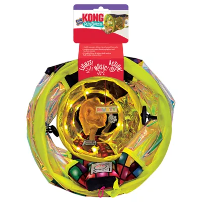 Product KONG® Play Spaces Rave Cave Motion Activated Tunnel Cat Toy