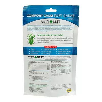 Product Vet's Best® Comfort Calm Soft Chews for Dogs - 30 count