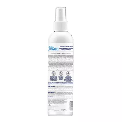 Product TropiClean OxyMed Medicated Anti Itch Spray for Dogs & Cats