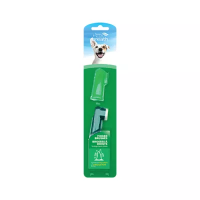 Product TropiClean Fresh Breath - Finger Brushes for Pets, 2 pack