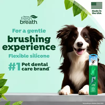 Product TropiClean Fresh Breath - Finger Brushes for Pets, 2 pack