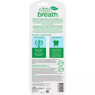 Product TropiClean Fresh Breath - Plaque and Tartar Control Kit for Puppies