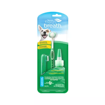 Product TropiClean Fresh Breath - Plaque & Tartar Control Kit for Small & Medium Dogs