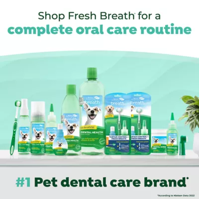 Product TropiClean Fresh Breath - No Brushing Clean Teeth Dental & Oral Care Gel for Dogs, 59ml