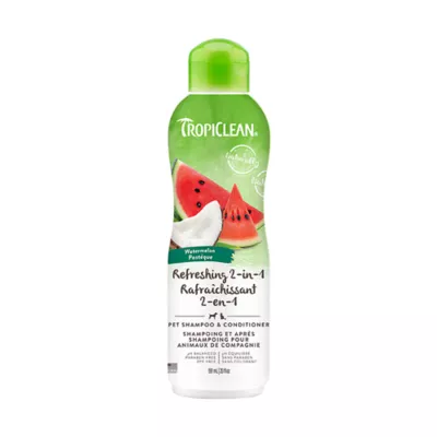Product TropiClean Refreshing 2-in-1 Shampoo and Conditioner for Dogs & Cats - Watermelon