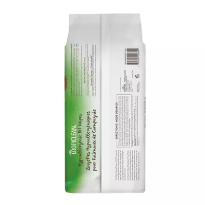 Product TropiClean Hypoallergenic Cleaning Wipes for Dogs & Cats