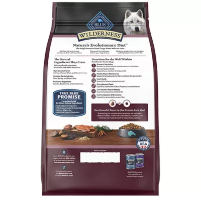 Product Blue Buffalo Wilderness Nature's Evolutionary Diet Senior Dry Dog Food - Salmon