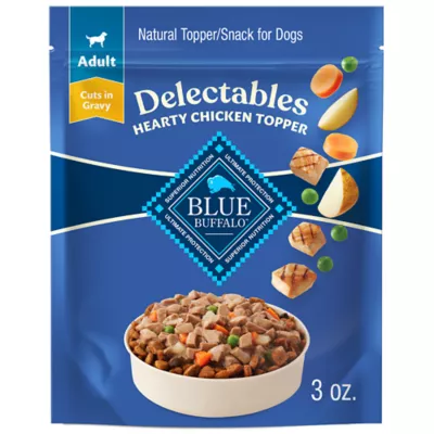 Product Blue Buffalo Delectables Cuts in Gravy Adult Dog Food Topper - Chicken, 3 0z