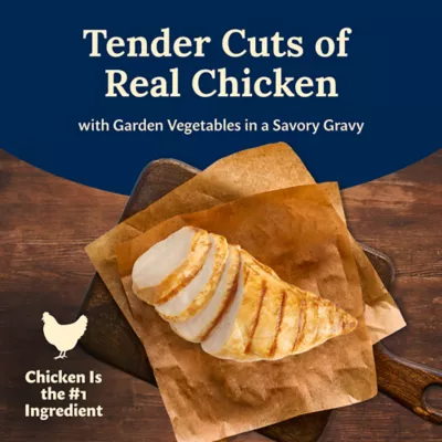 Product Blue Buffalo Delectables Cuts in Gravy Adult Dog Food Topper - Chicken, 3 0z