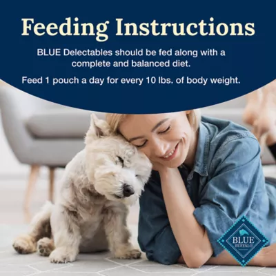 Product Blue Buffalo Delectables Cuts in Gravy Adult Dog Food Topper - Beef, 3 oz