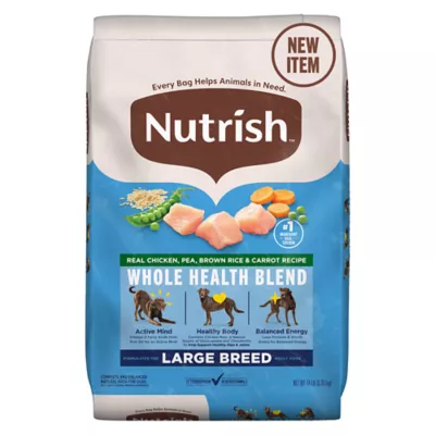 Product Rachel Ray Nutrish Large Breed Dog Food Chicken, Veggie, and Brown Rice
