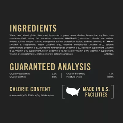 Product Purina Pro Plan Specialized Small Breed Wet Dog Food - Beef & Green Beans Entrée, 156 g