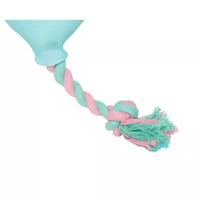 Product Hotel Doggy Birthday Balloon Rope Tug Dog Toy