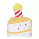 Product Hotel Doggy Birthday Theme Confetti Birthday Cake Plush Dog Toy