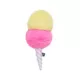 Product Hotel Doggy Birthday Cotton Candy Plush Dog Toy