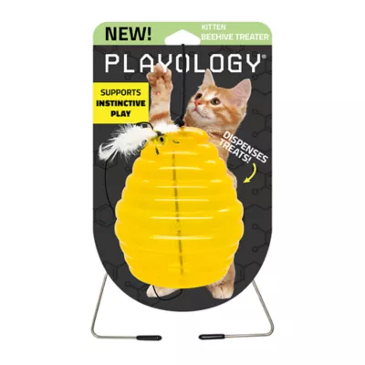 Product Playology® Beehive Treat Dispenser Cat Toy