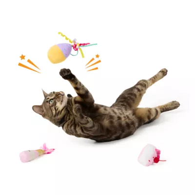 Product Whisker City® Dessert Cat Toys, 3 Count