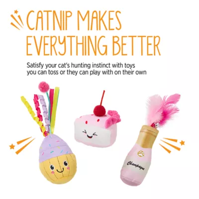 Product Whisker City® Dessert Cat Toys, 3 Count