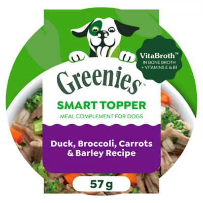 Product Greenies Adult Wet Dog Food Smart Topper - Duck, Broccoli, Carrots & Barley