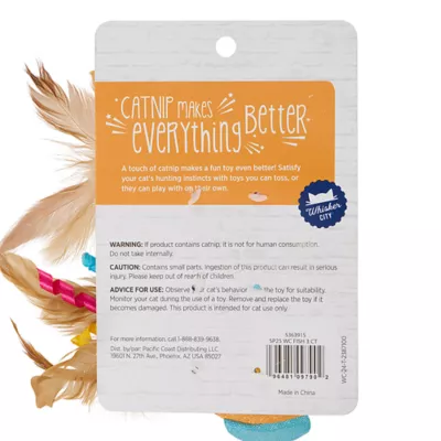 Product Whisker City® Fish Cat Toys, 3 Count