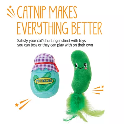 Product Whisker City® Pickle Cat Toys, 2 Count