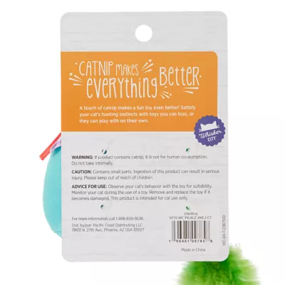 Product Whisker City® Pickle Cat Toys, 2 Count