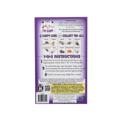 Product Cat Lures Bumble Bee & Mouse Attachement Cat Toy, 2PK