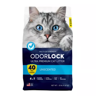 Product OdorLock Unscented Clumping Clay Cat Litter