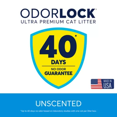 Product OdorLock Unscented Clumping Clay Cat Litter