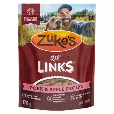 Product Zuke's Lil' Links Dog Treats - Chicken and Apple Recipe Training Treats, 170 g