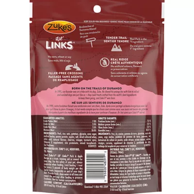 Product Zuke's Lil' Links Dog Treats - Chicken and Apple Recipe Training Treats, 170 g