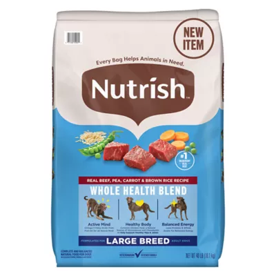 Product Rachel Ray Nutrish Large Breed Dog Food Beef, Veggie, and Barley