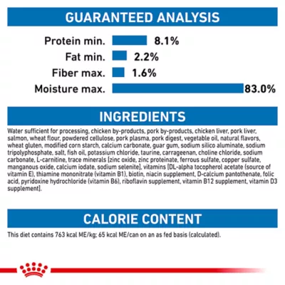 Product Royal Canin Adult Cat Wet Food - Indoor, Morsels in Gravy, 12 Ct, 2.2 Lb