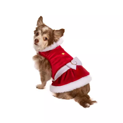 Product Hip Doggie Mrs. Claus Dog Dress