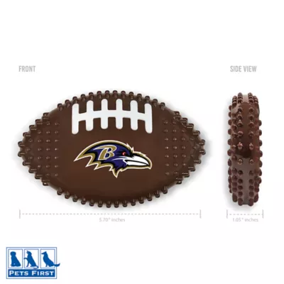 Product Baltimore Ravens Hard Nylon Football Dog Chew Toy