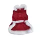 Product Hip Doggie Mrs. Claus Dog Dress