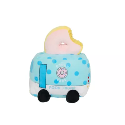 Product Hotel Doggy Birthday Donut Food Truck Plush Dog Toy