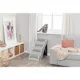 Product TRIXIE 4-Step Pet Stairs, Lightweight and Collapsible Steps Ideal for Dogs & Cats, Gray