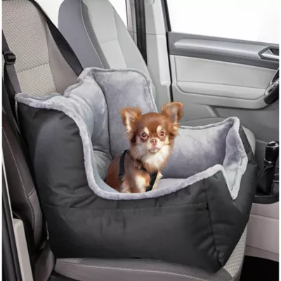 Product TRIXIE Convertible Deluxe Pet Car Seat, Dog Booster Seat, Travel Pet Bed for Small Dogs & Cats