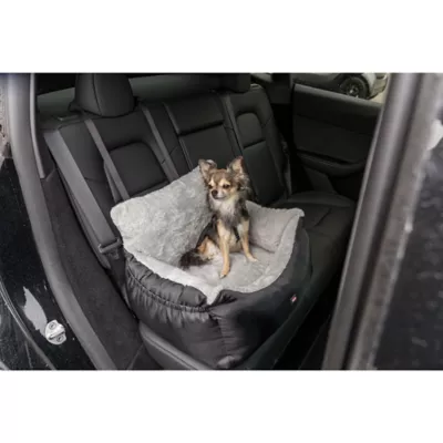Product TRIXIE Convertible Lite Pet Car Seat, Dog Booster Seat, Travel Pet Bed for Small Dogs and Cats